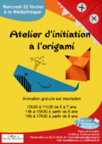 Initiation à l’origami pendant les vacances d’hiver