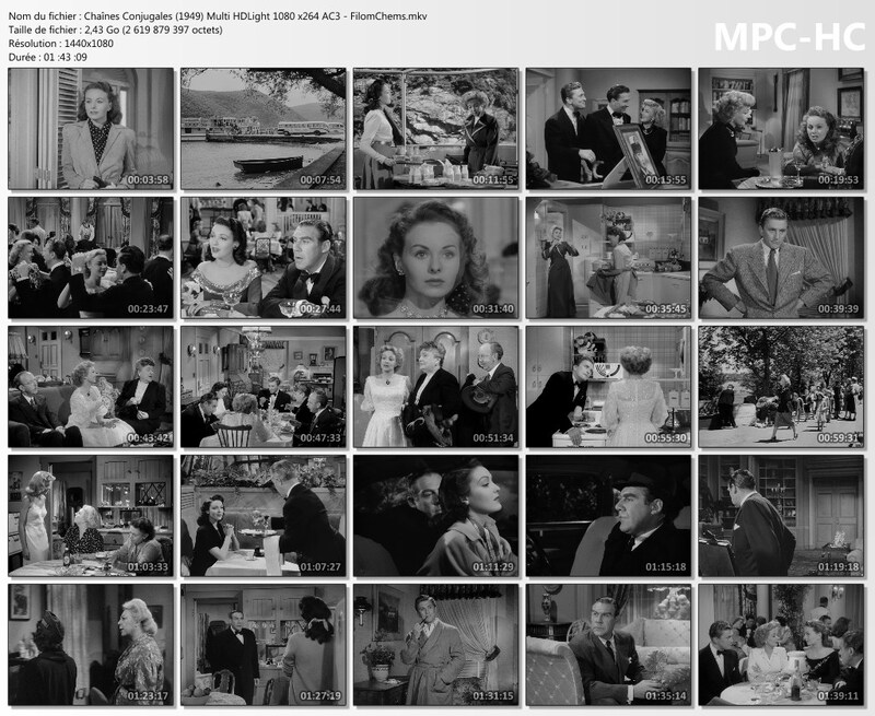  Chaînes Conjugales (1949) Multi HDLight 1080 x264 AC3 - Joseph L. Mankiewicz