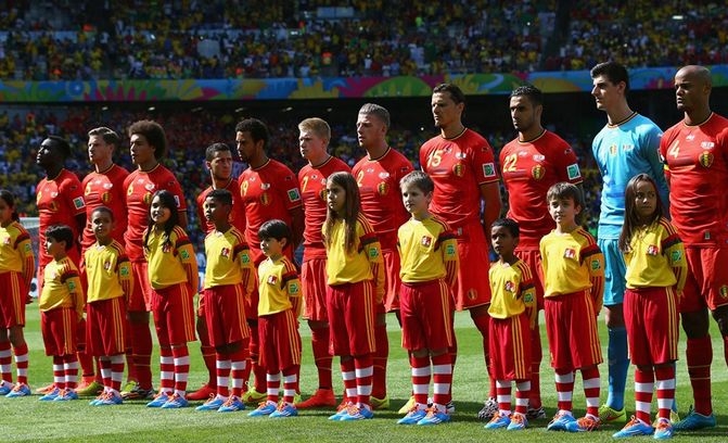 Mardi 17.06.2014 à Belo Horizente Belgique-EN 2-1 Mundial Brésil