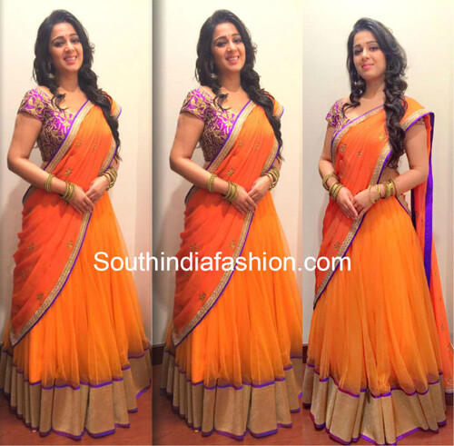 Trendy Half Saree Designs to Try Out The Coming Festive Season.