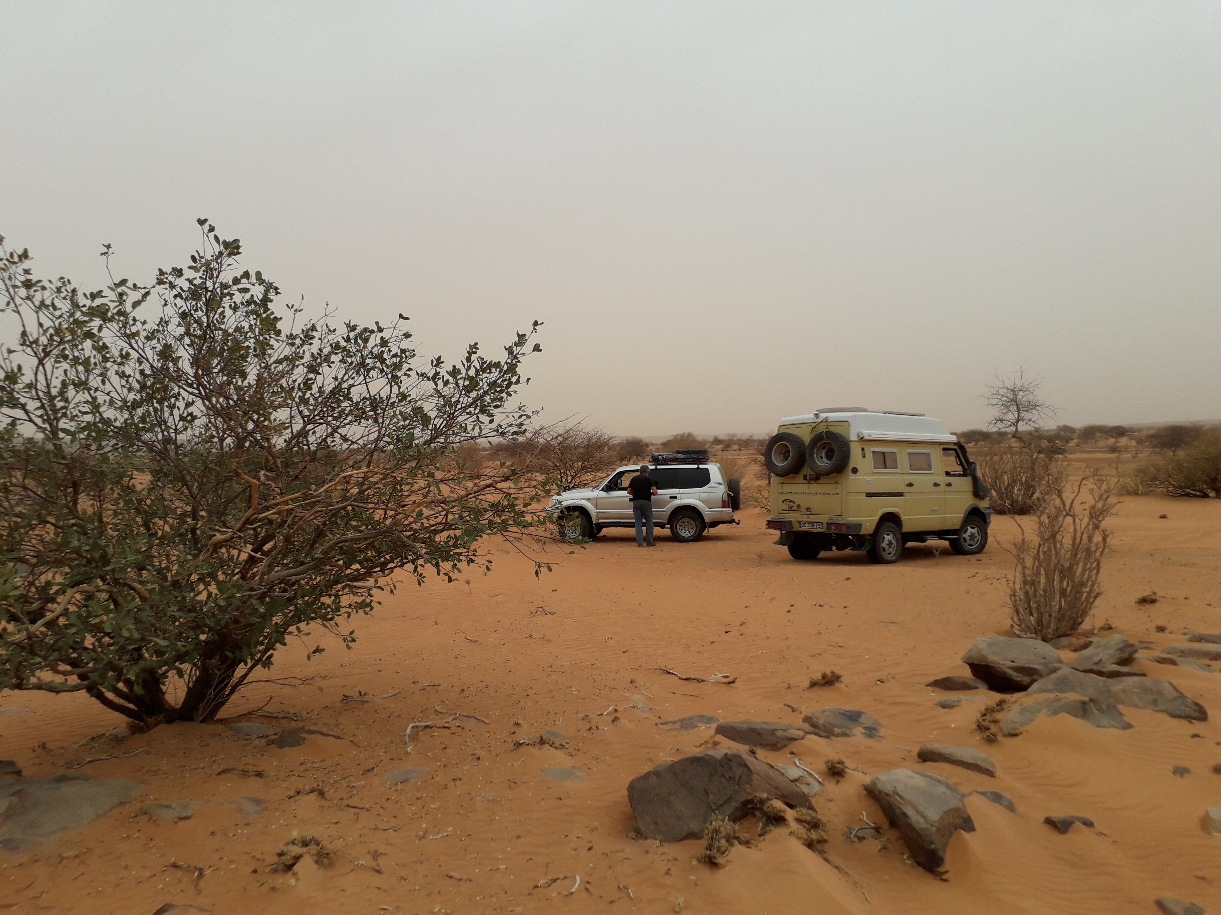 Mauritanie Bivouac avant la passe de Nég