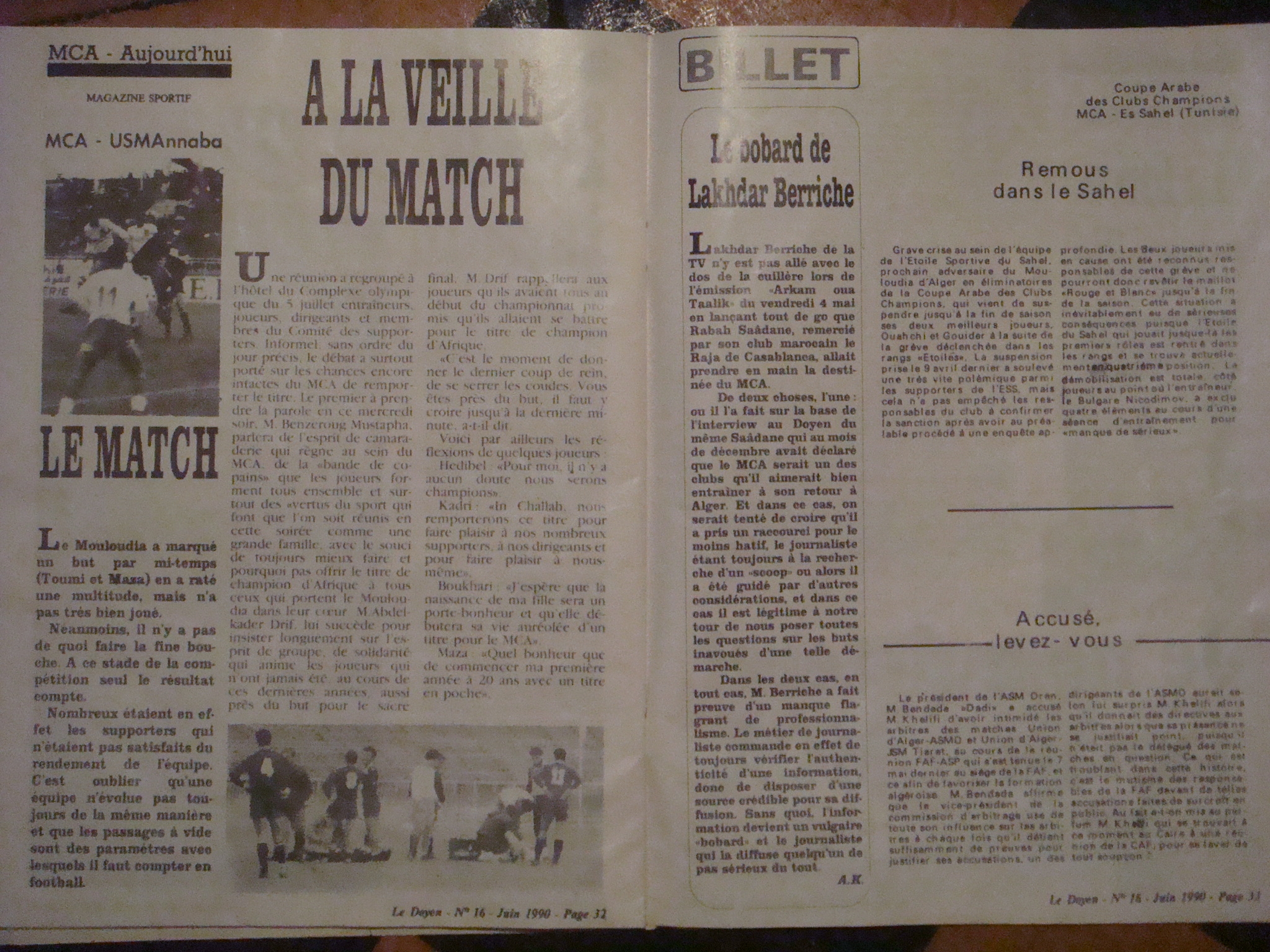 N° 16  Juin 1990