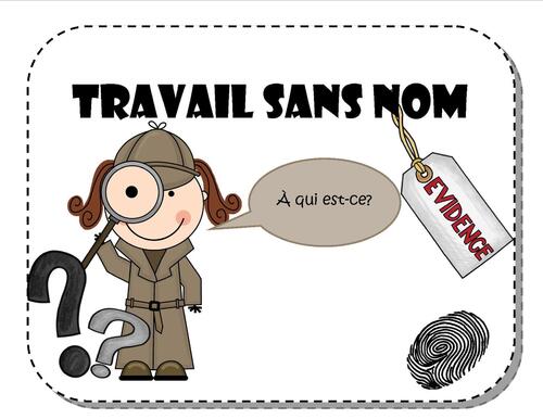 Travail sans nom