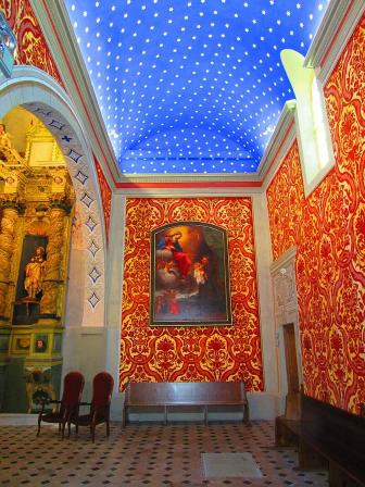 Plafond étoilé.