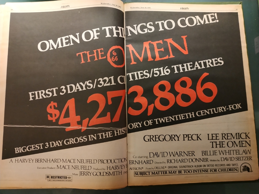 THE OMEN box office USA 1976