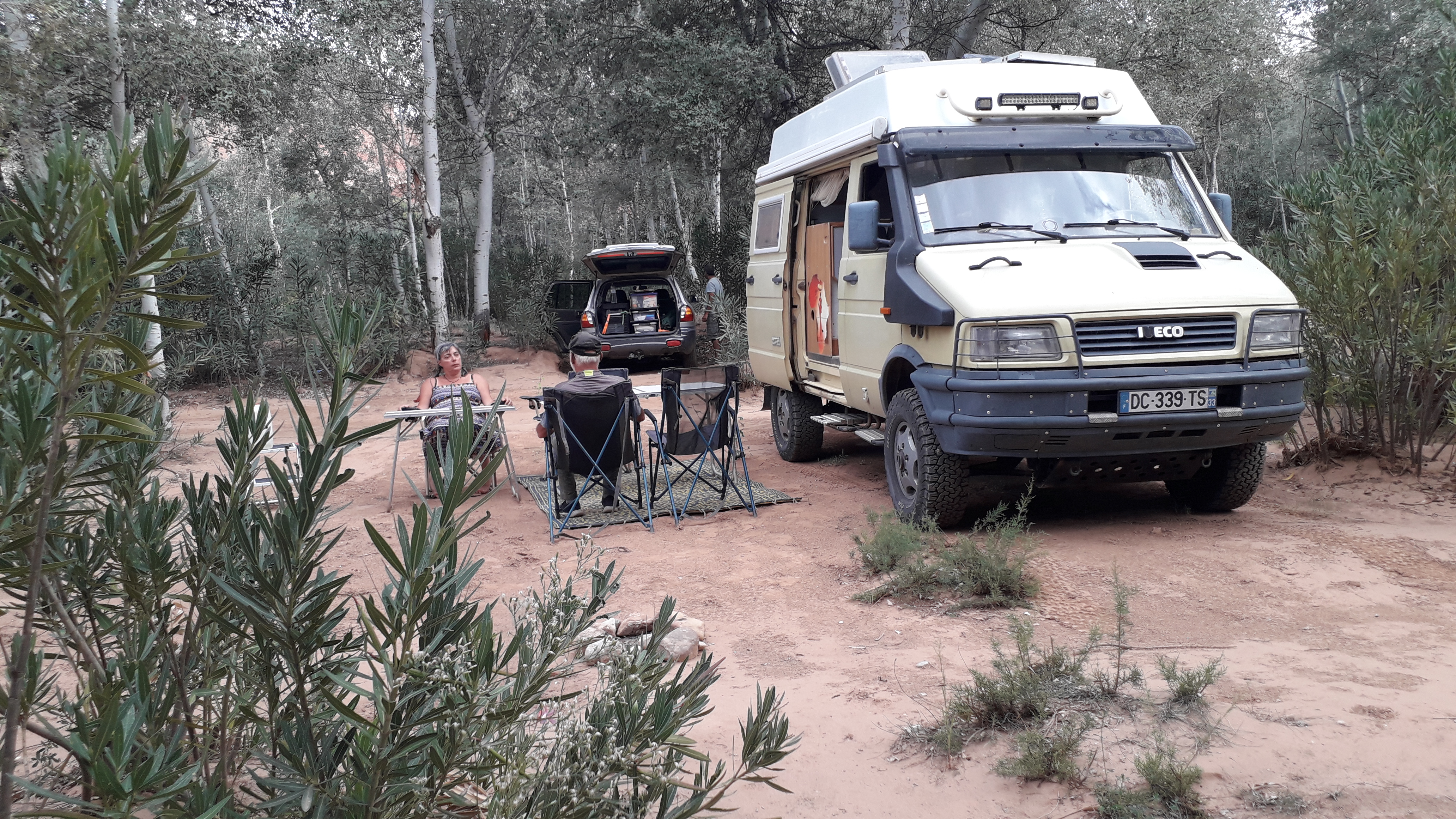 Bivouac gorges du Dades