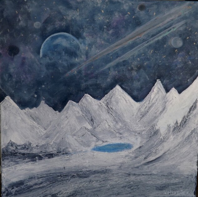 Peinture Glaciers 