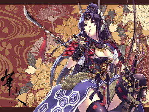 Anime Samurai -girls