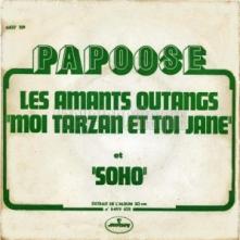 null PAPOOSE 45T Les amants outangs