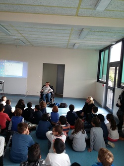 Témoignage à l'école primaire Bruyère de Cholet 10/11/16