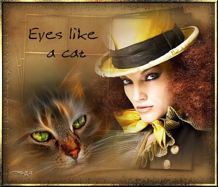 Eyes like a cat