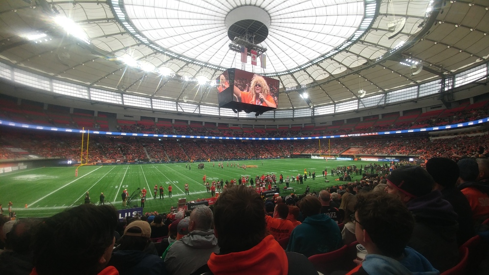 November Break in Vancouver: Second Day: BC Lions Roaring