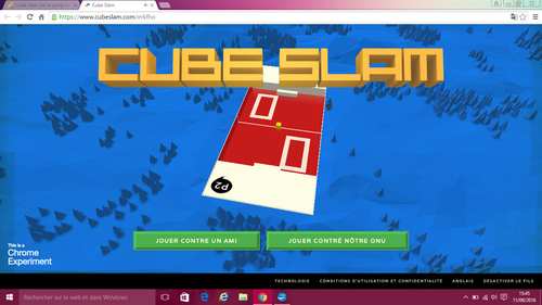 Cube Slam (ou le pong en 3D)