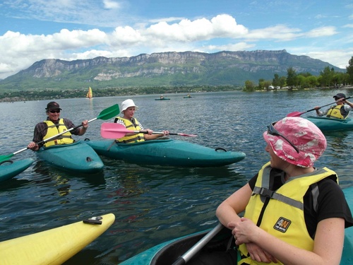 Canoé kayak : entraînement des grands