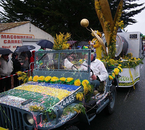 fête du mimosa 2010 île d'oléron (o)