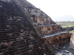 Teotihuacan - Le temple du serpent à plumes