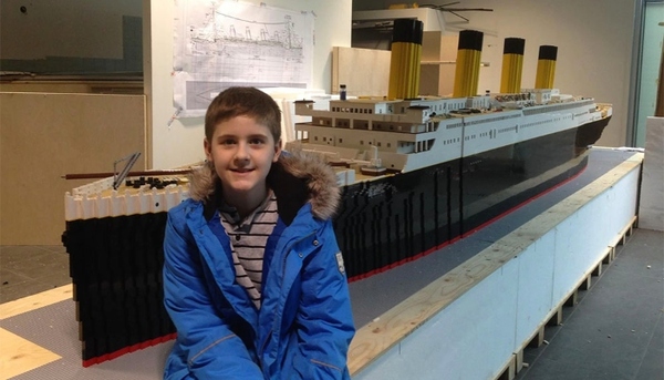 La plus grande réplique Lego du Titanic !
