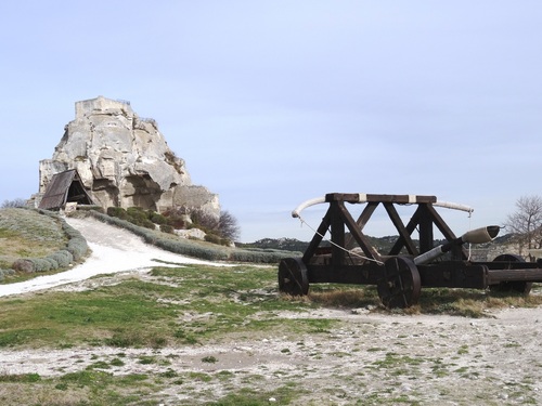 Le çâteau des Baux de Provence (photos)