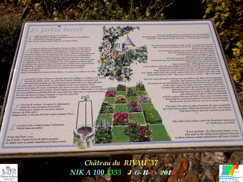 CHÂTEAU & JARDINS DE RIVAU   2/4 - 8/10      D       11/02/2020