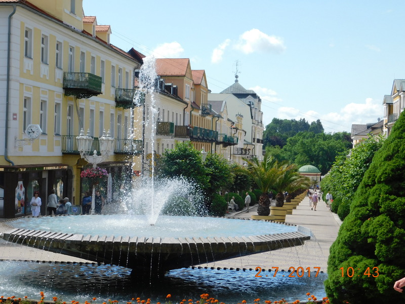 FRANTISKOVY LAZNE  PETITE VILLE DE THERMES