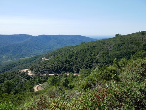 Panorama depuis l'APN, jusqu'aux îles d' Hyères