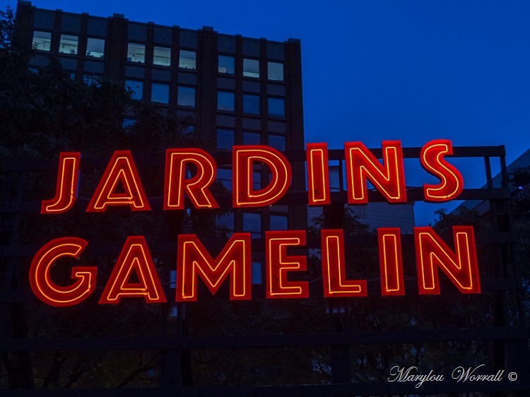 Montréal : Jardins Gamelin