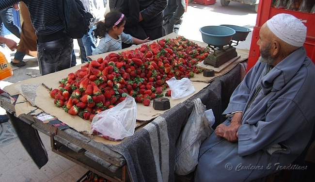 La vie commerciale dans le vieux Essaouira