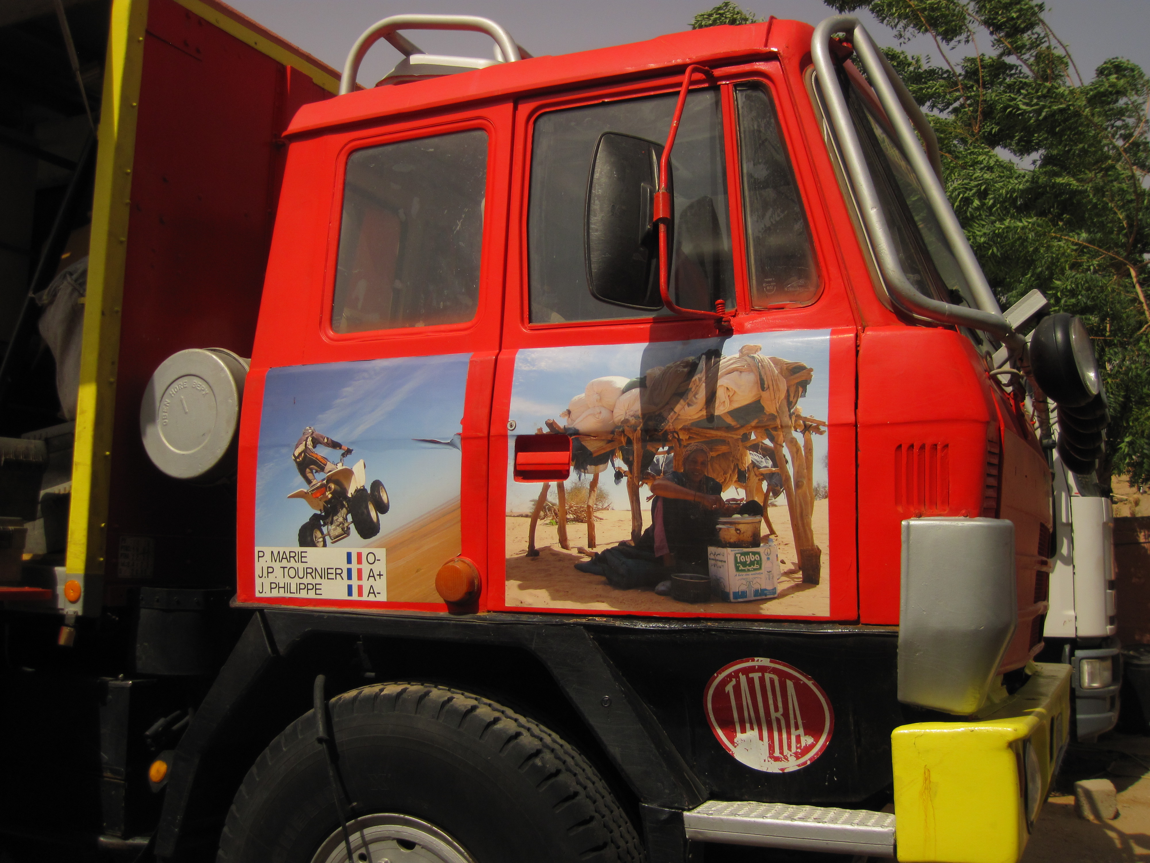 Mauritanie Atar Mécanique à l'Auberge Inimi