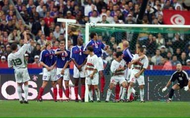 Samedi 06.10.2001 Stade de france l\'équipe de France-Algérie 4-1