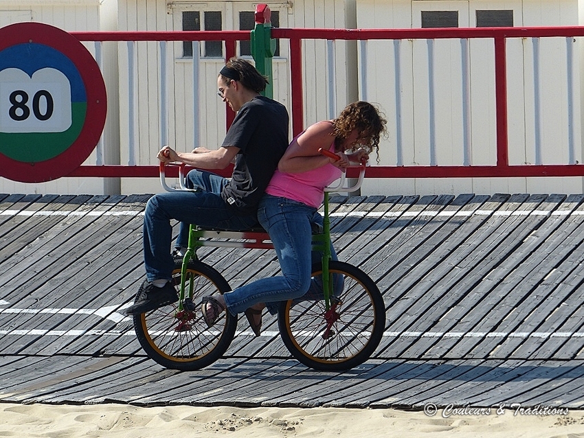 Les touristes en balade 