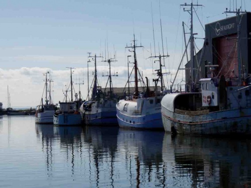 Port de pêche de Sande Hvide, Danmark
