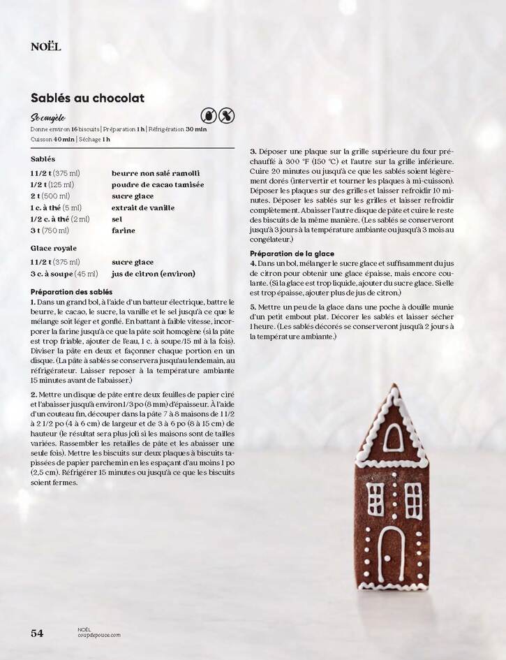 Recettes 10: Noël - Majestueux desserts (14 pages)