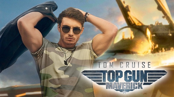 Film avec Tom Cruise: essayez les effets du costume Top Gun 2 Maverick en  photo | PERFECT