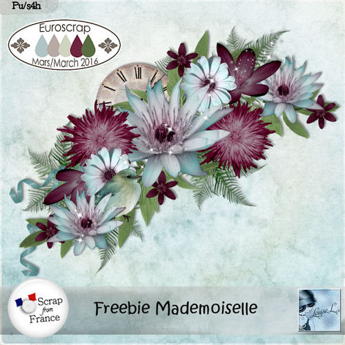  Mademoiselle by Louise L + freebie