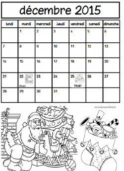 Calendrier élève 2014/2015