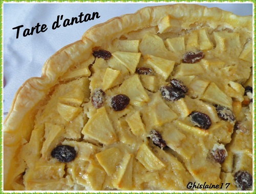 Tarte d'antan