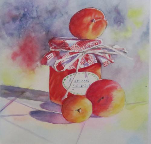 Aquarelle fruitée