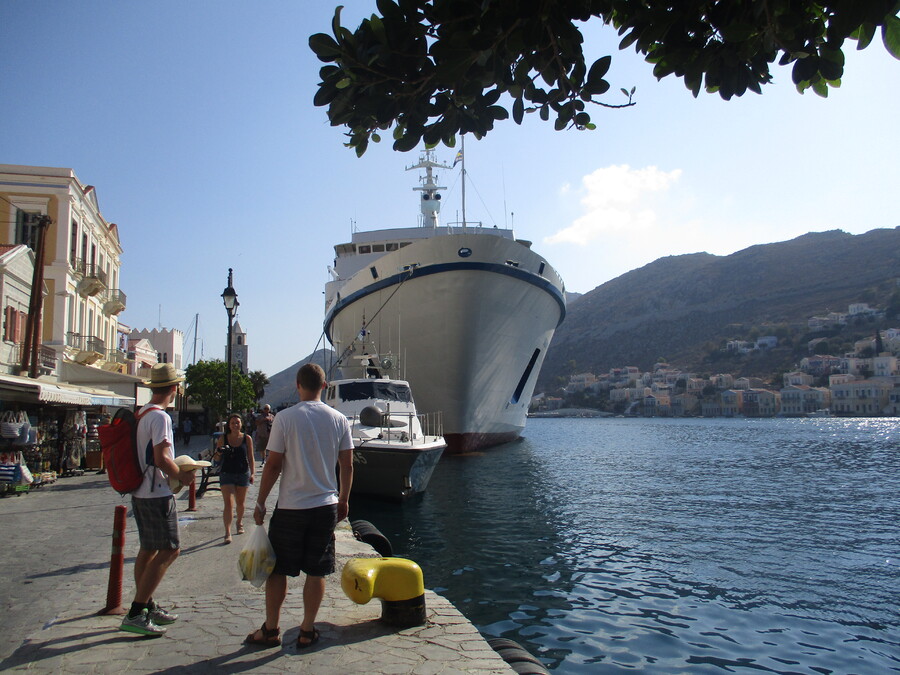 L'ILE DE SYMI EN GRECE EN 