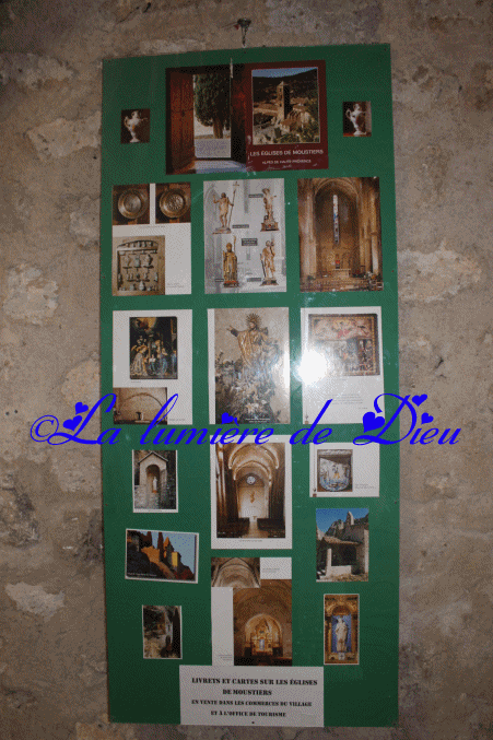 Moustiers Sainte Marie : L'église Notre-Dame de l'Assomption