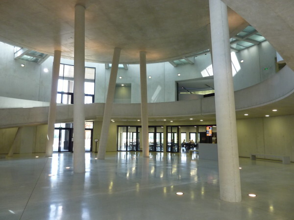 Muséo parc Alésia - intérieur du bâtiment