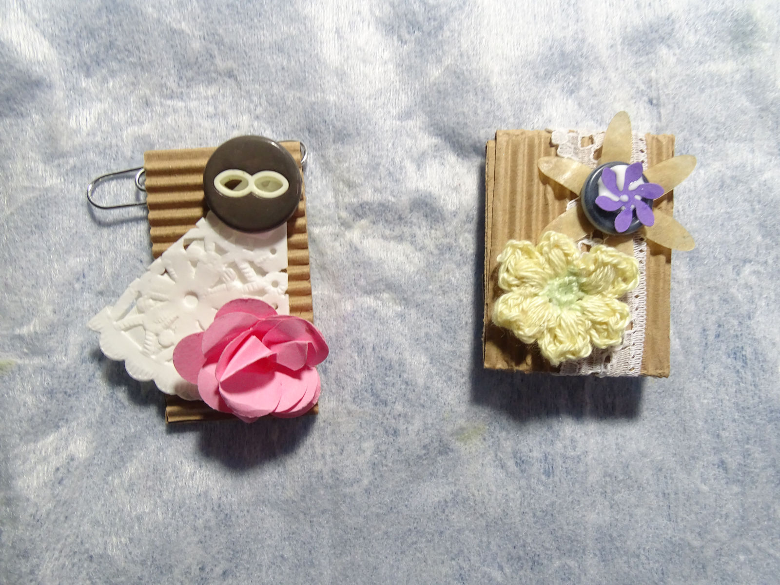 Carte anniversaire oublié, boite surprises paper clips