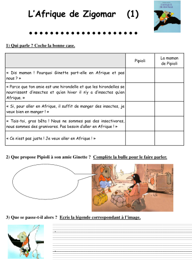 L'AFRIQUE DE ZIGOMAR