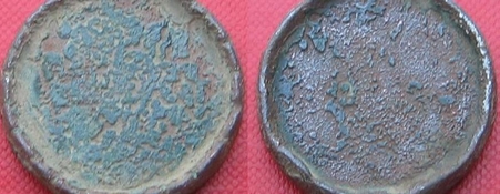 monnaie en bronze transformÃ©e en palet de jeu