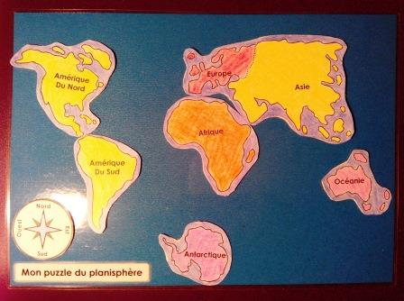 Apprendre les continents et les océans de façon interactive - Mitsouko à  l'école