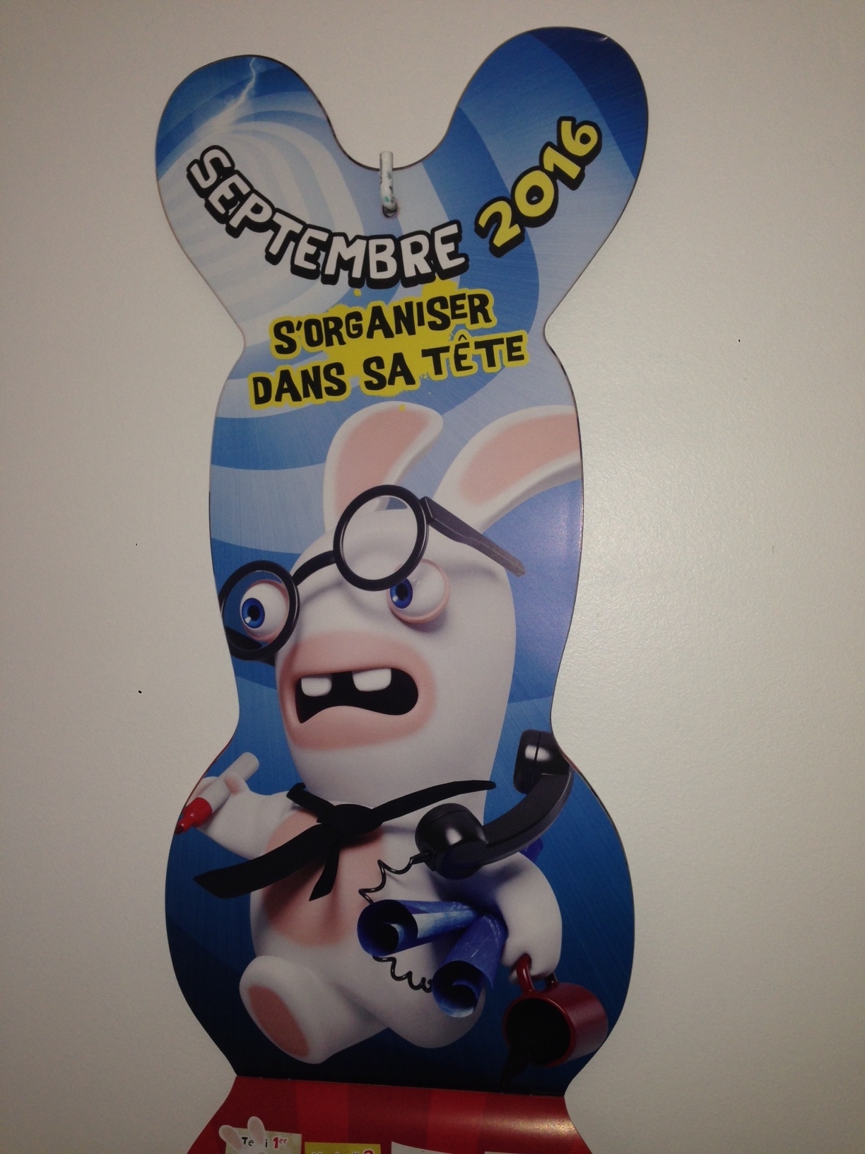 Calendrier Lapins Cretins 2023 The Lapins Crétins - Le Calendrier Des Bonnes Résolutions 2016 - La  Bibliothèque De Jake