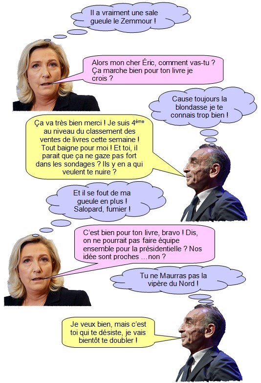 Marine le Pen Zemmour (1)