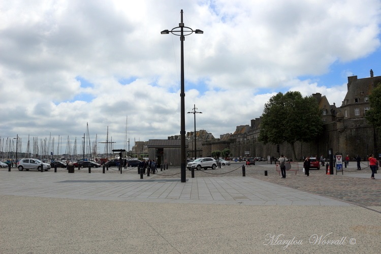 Bretagne : Saint-Malo, Quai Vauban