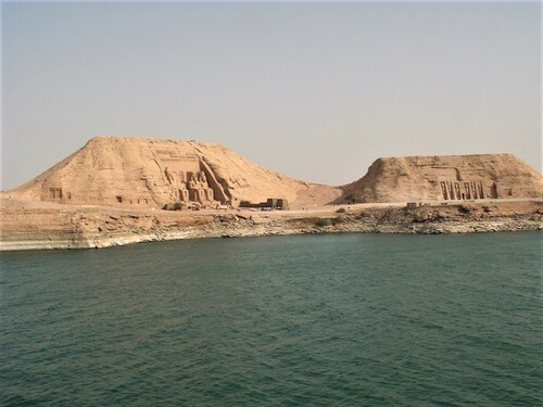 Abou Simbel sur le Lac Nasser en Egypte