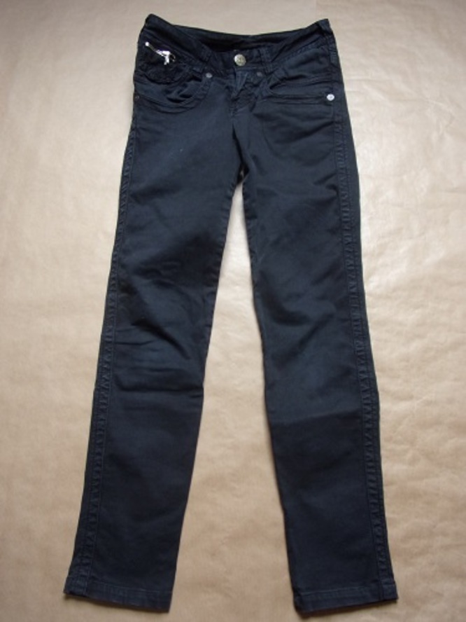 Pantalon en jean noir Loïs en taille 10 ans