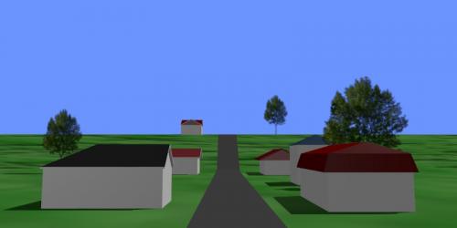 Exemple d'utilisation d'un arbre en format mis png sur un plan